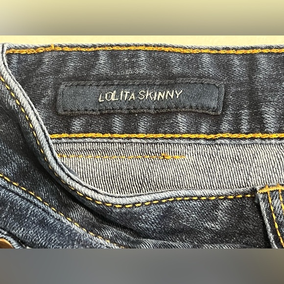 Lucky Brand Women's Lolita Skinny Jeans Dark Blue Wash Size 6/28 - Picture 4 of 16